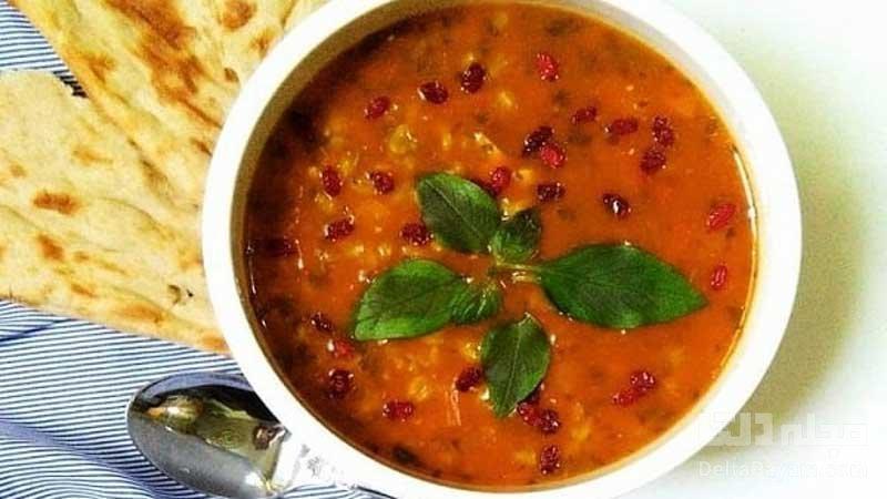 طرز تهیه سوپ جو قرمز طرز تهیه سوپ جو قرمز