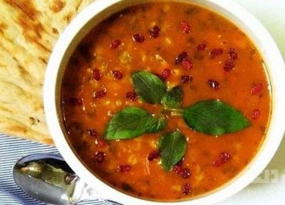 طرز تهیه سوپ جو قرمز