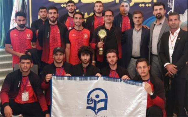 رتبه اول دانشگاه فرهنگیان در پنجمین المپیاد ورزش های همگانی رتبه اول دانشگاه فرهنگیان در پنجمین المپیاد ورزش های همگانی دانشجویان پسر